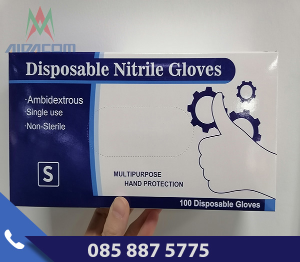 Găng tay<BR>Nitrile Gloves